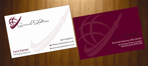 Business Card Design by harmi_199 for Serviced solutions (UK) limited | Design: #3714628