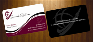 Business Card Design by harmi_199 for Serviced solutions (UK) limited | Design: #3714632