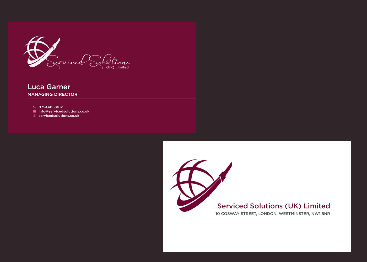 Business Card Design by yadunath for Serviced solutions (UK) limited | Design #3732733