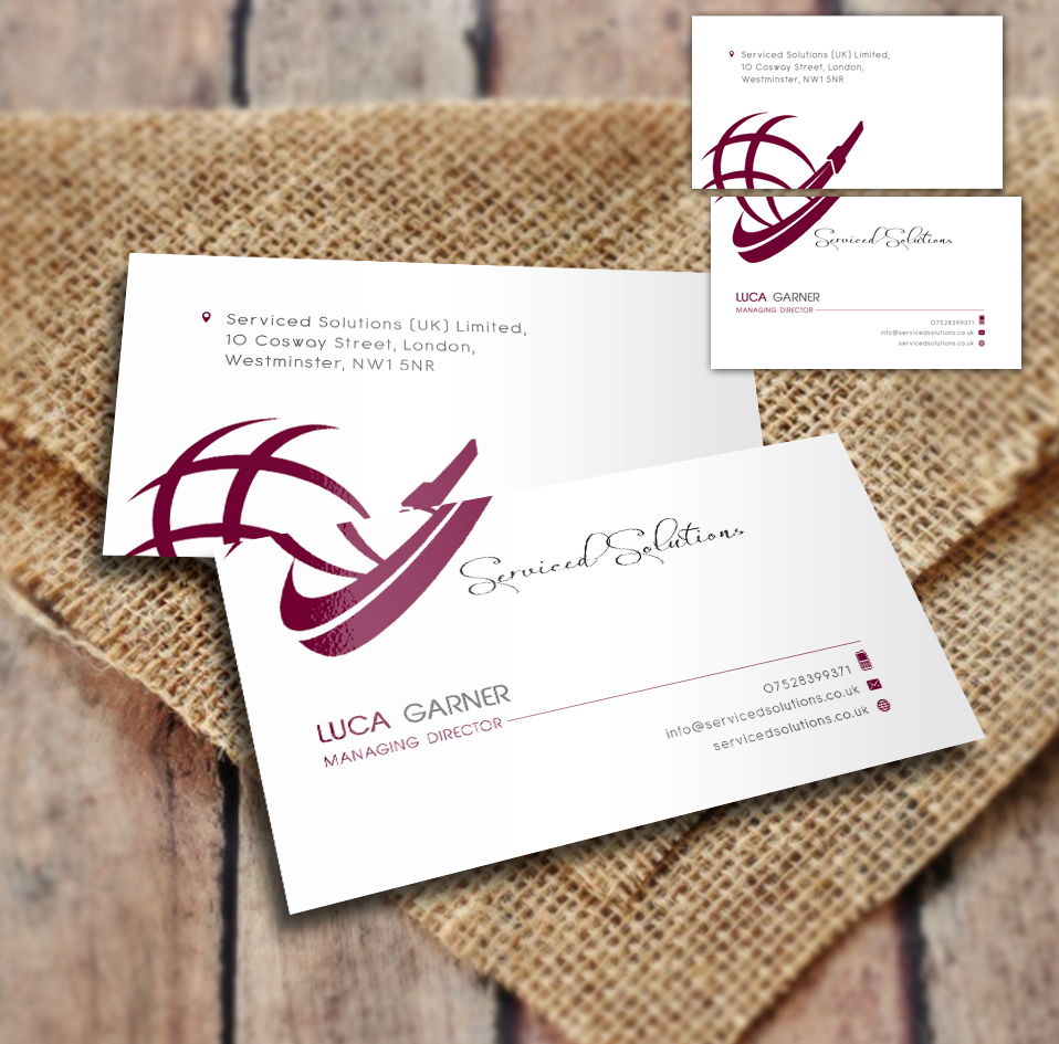 Design de Carte de Visite par a7mddz pour Serviced solutions (UK) limited | Design : #3714545