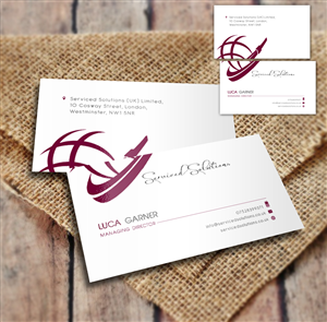 Design de Carte de Visite par a7mddz pour Serviced solutions (UK) limited | Design : #3714545