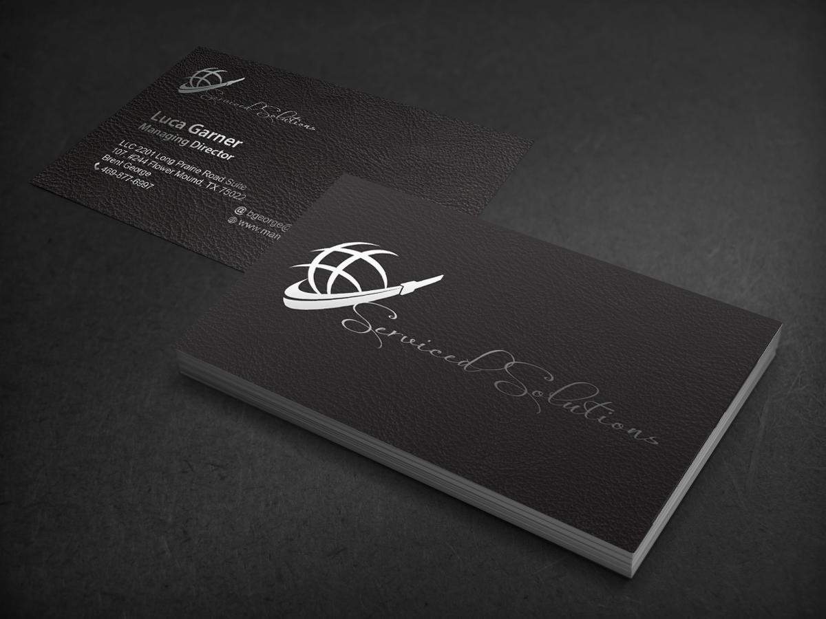 Visitenkarten-Design von nafizrahat für Serviced solutions (UK) limited | Design #3714113