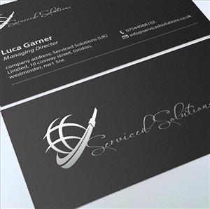 Design de Carte de Visite par nafizrahat pour Serviced solutions (UK) limited | Design : #3714278