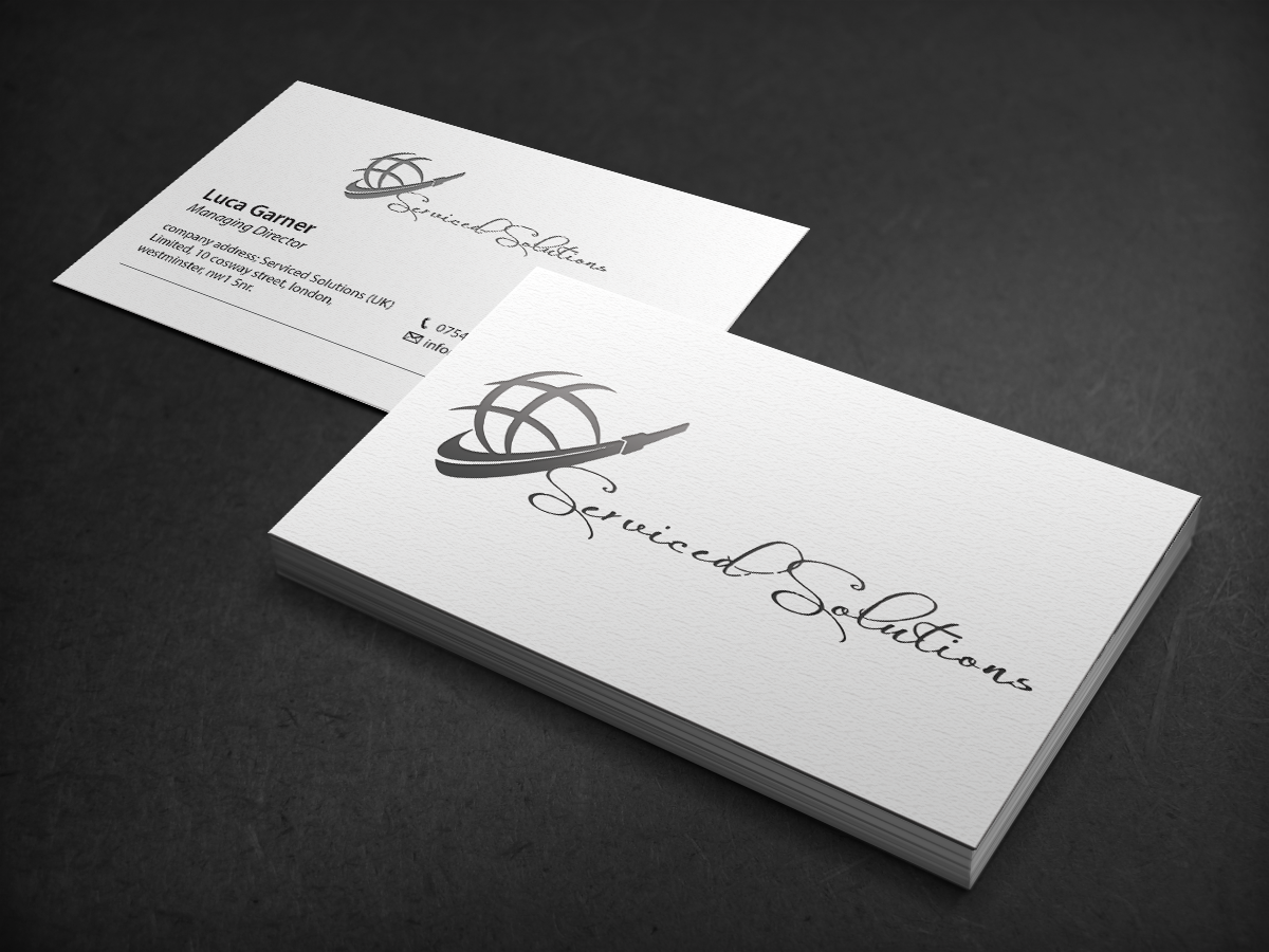 Business Card Design by nafizrahat for Serviced solutions (UK) limited | Design #3714885