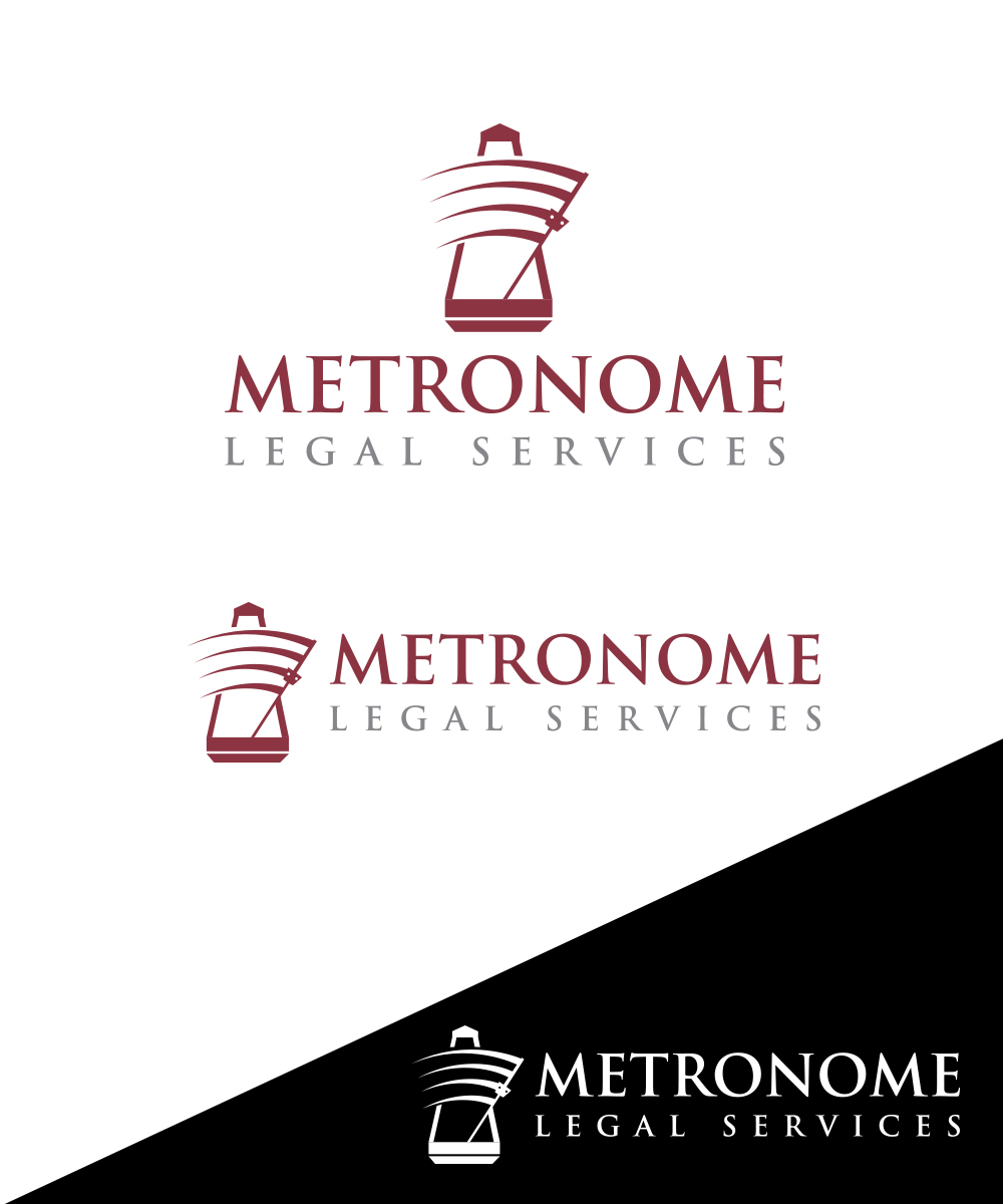Logo Design by StudioD™ for Metronome Legal Services | Design #3719412
