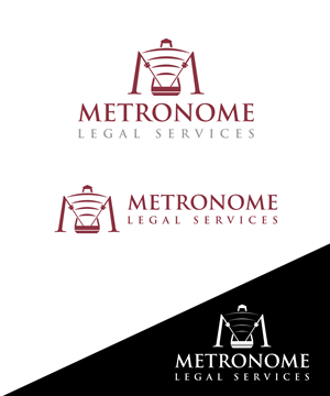 Logo-Design von StudioD™ für Metronome Legal Services | Design: #3722036