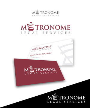 Logo-Design von StudioD™ für Metronome Legal Services | Design: #3741308