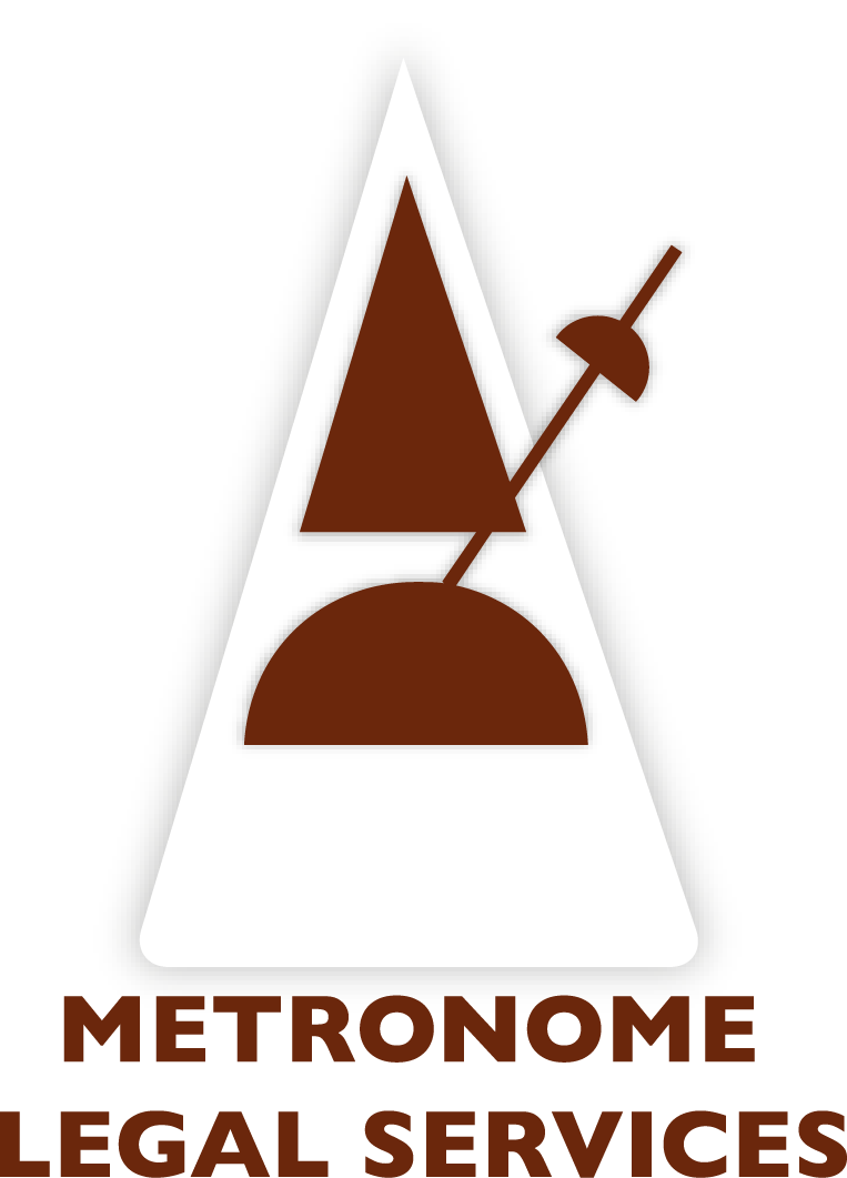 Diseño de Logo por QTAH Designs para Metronome Legal Services | Diseño #3716252