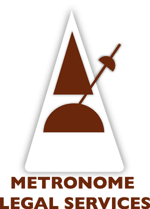 Logo-Design von QTAH Designs für Metronome Legal Services | Design: #3716252