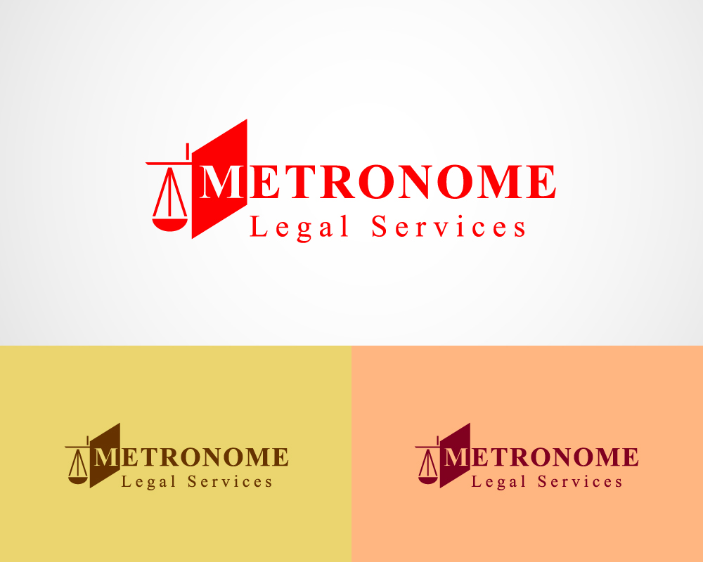 Logo-Design von Seema Gupta für Metronome Legal Services | Design #3718275