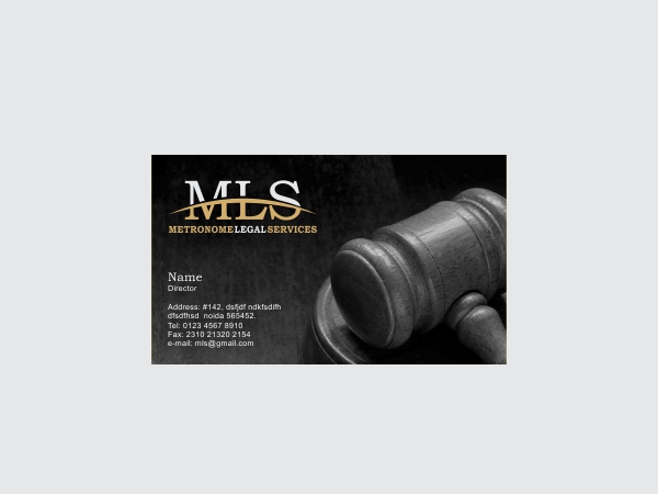 Logo-Design von Ramaling Belkote für Metronome Legal Services | Design #3716594