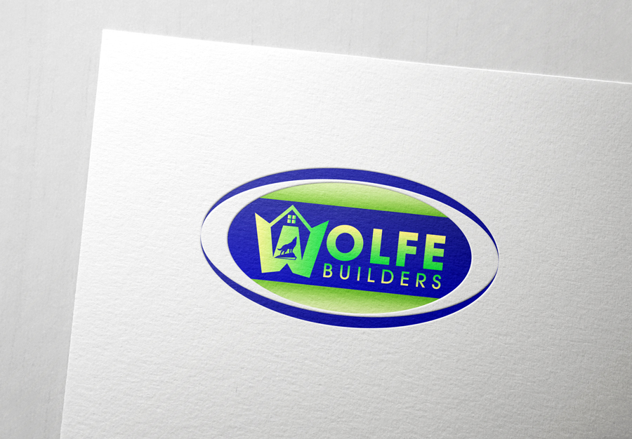 Logo Design by Spektron Designs for Wolfe Builders | Design #3751067