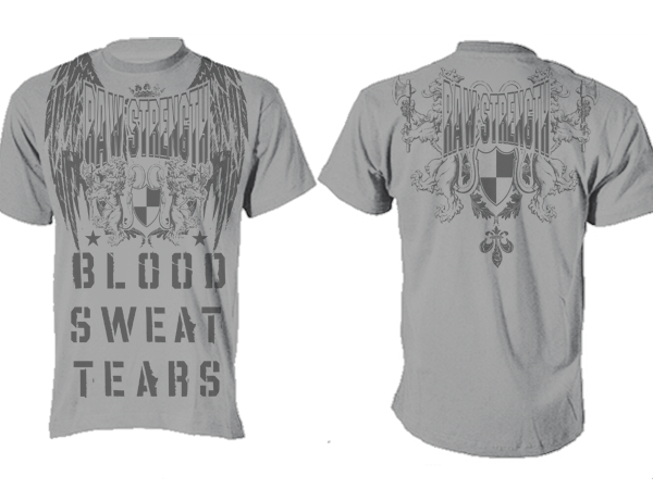 T-shirt Design by Summit Creative for Raw Strength Gym Wear | Design #979921