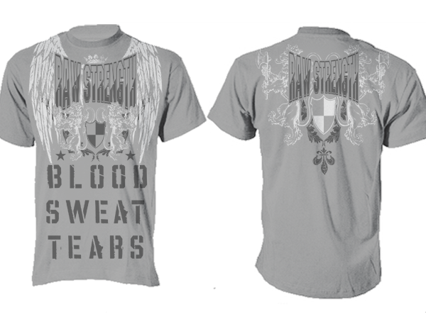 T-shirt Design by Summit Creative for Raw Strength Gym Wear | Design #979929