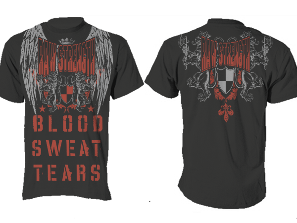 T-shirt Design by Summit Creative for Raw Strength Gym Wear | Design #979930