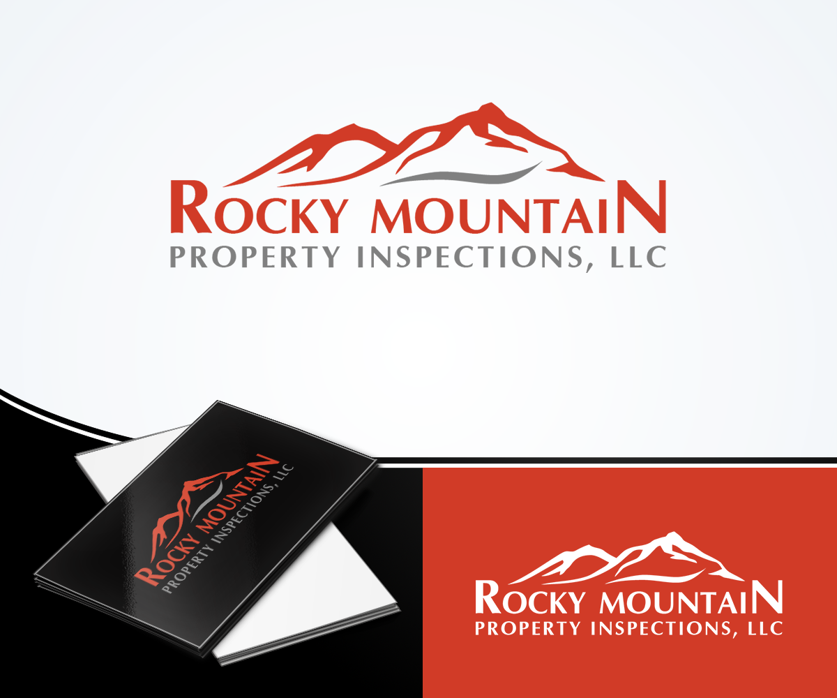 Logo Design by Pixi Dust for Rocky Mountain Property Inspections, LLC | Design #3717981