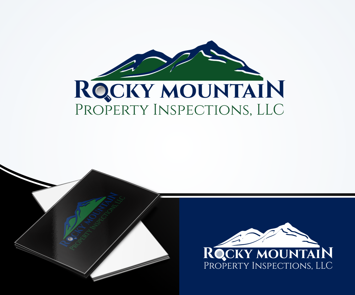 Logo Design by Pixi Dust for Rocky Mountain Property Inspections, LLC | Design #3727907