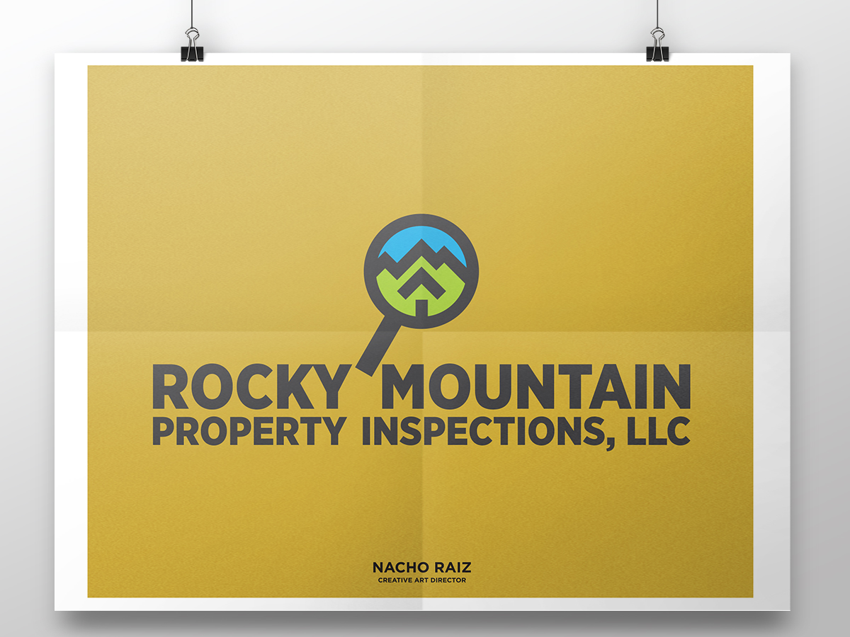 Diseño de Logo por Nacho Raiz para Rocky Mountain Property Inspections, LLC | Diseño #3783158