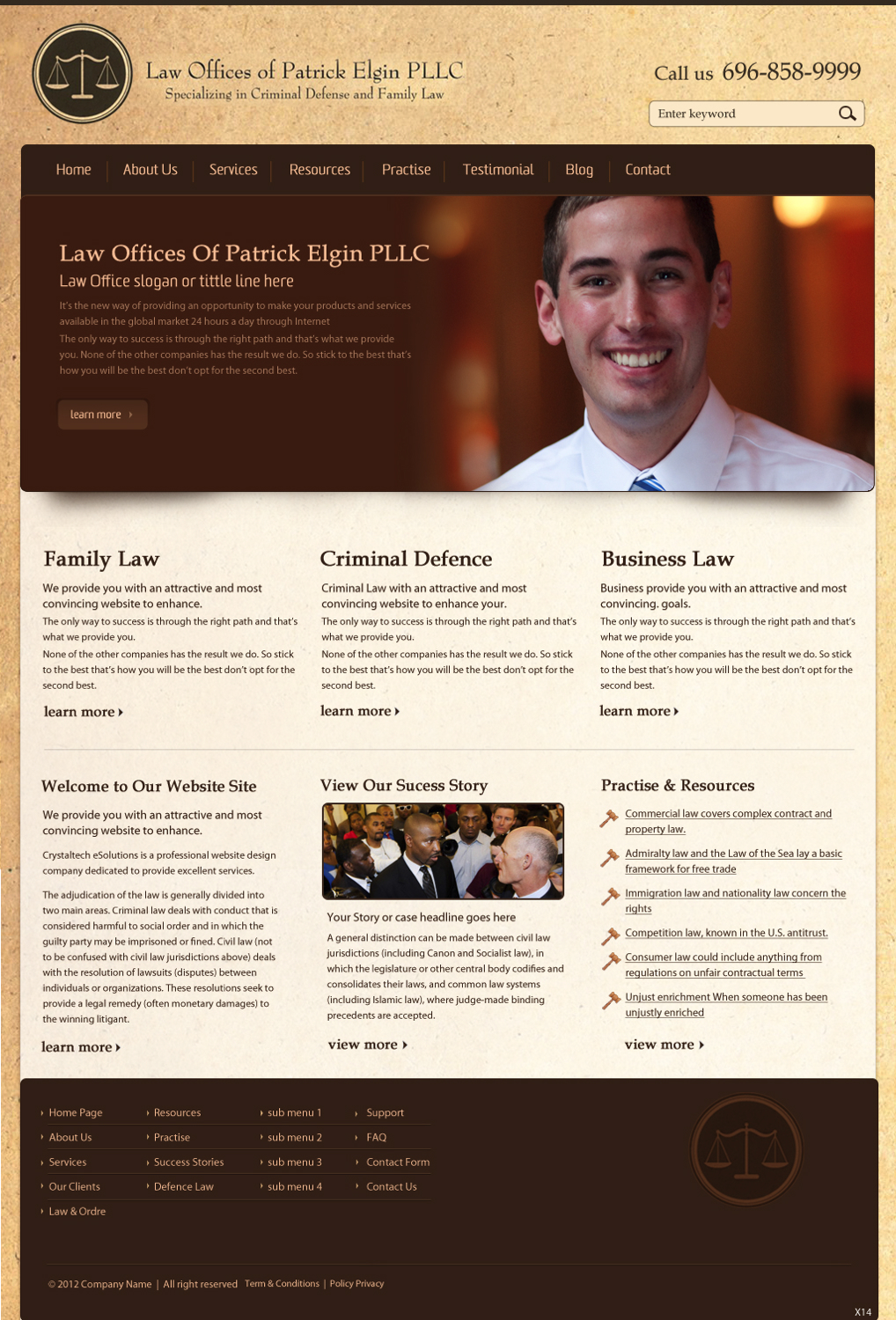 Wordpress Design by pb for this project | Design #976801