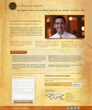 Diseño Wordpress por pb para este proyecto | Diseño: #987046