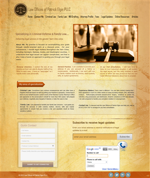 Diseño Wordpress por pb para este proyecto | Diseño: #991590