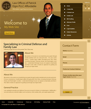 Diseño Wordpress por pb para este proyecto | Diseño: #991625