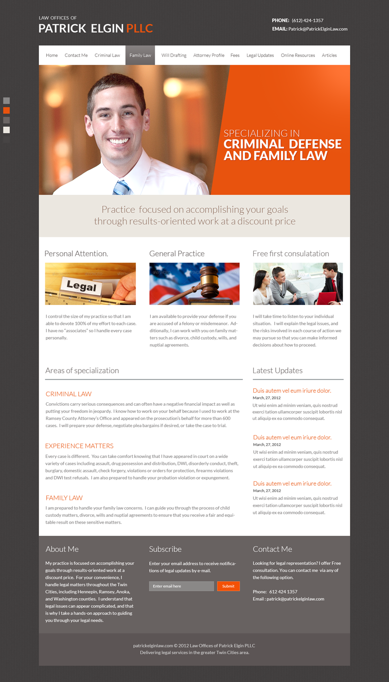 Wordpress Design by Jinson for this project | Design #982395