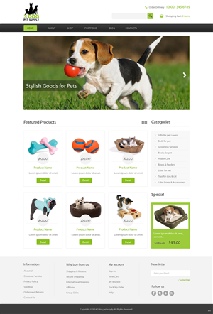 Web Design by pb for PageTree | Design: #3721568