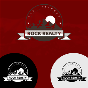 Diseño de Logo por Adeel Hanif® para Rock Realty | Diseño: #3715252