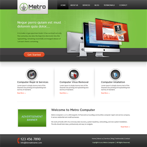 Wordpress Design by Mayank Patel for this project | Design #996948