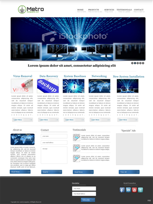 Wordpress Design by pb for this project | Design: #987038