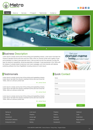 Wordpress Design by pb for this project | Design: #988703