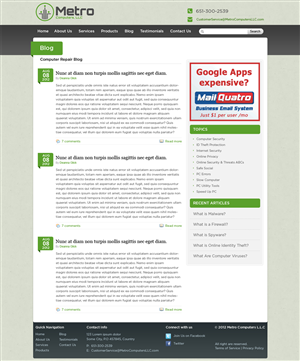 Wordpress Design by ShreejiAkshar for this project | Design: #1004855
