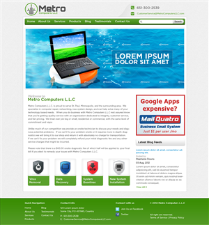 Wordpress Design by ShreejiAkshar