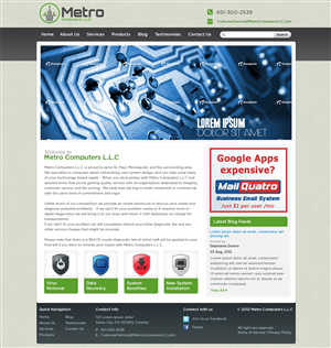 Wordpress Design by ShreejiAkshar for this project | Design: #997944