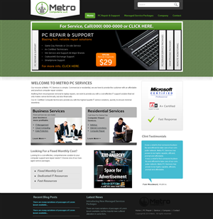 Wordpress Design by stn50431 for this project | Design: #990156