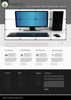 Wordpress Design by Oxygen Creatives for this project | Design: #1008434