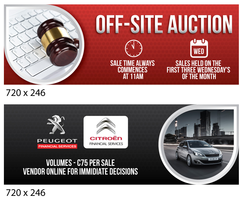Banner Ad Design by JCR for G3 Remarketing | Design #3728924