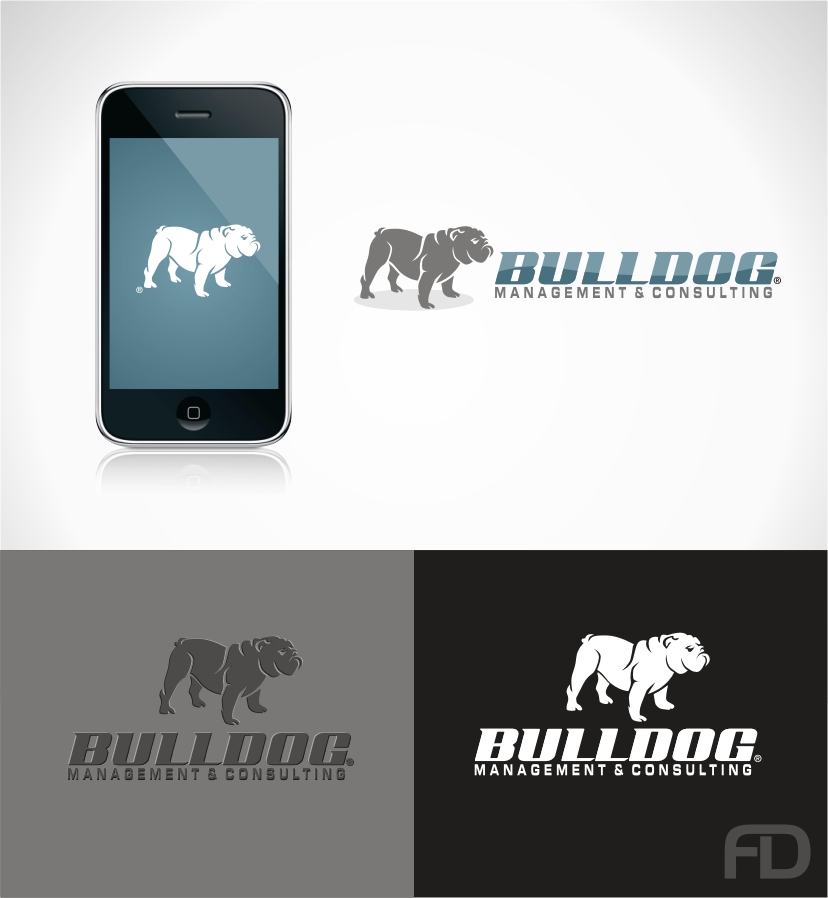 Diseño de Logo por Fenceline Design para Bulldog Management & Consulting | Diseño #979777