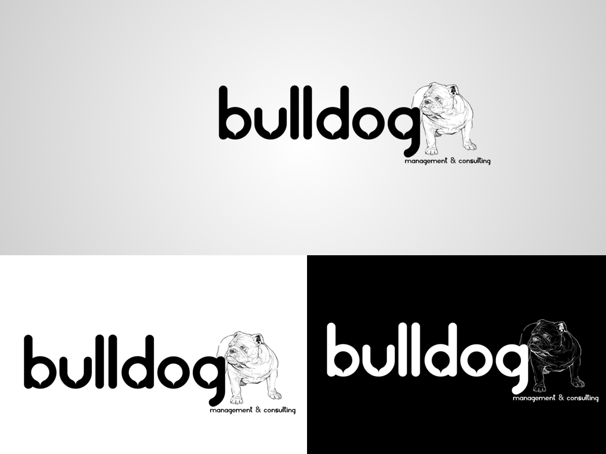 Logo Design by Kronikken for Bulldog Management & Consulting | Design #976233
