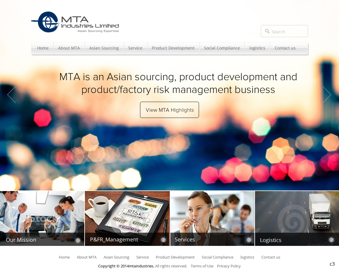 Web Design by pb for MTA Industries | Design #3731114