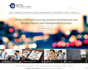 Web Design by pb for MTA Industries | Design: #3731114