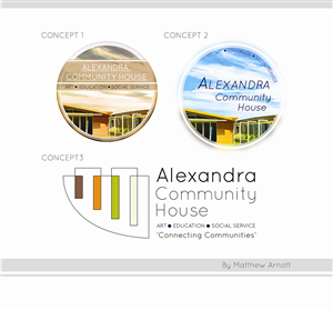 Logo Design by M A T T H E W for Alexandra Community House | Design #3761493