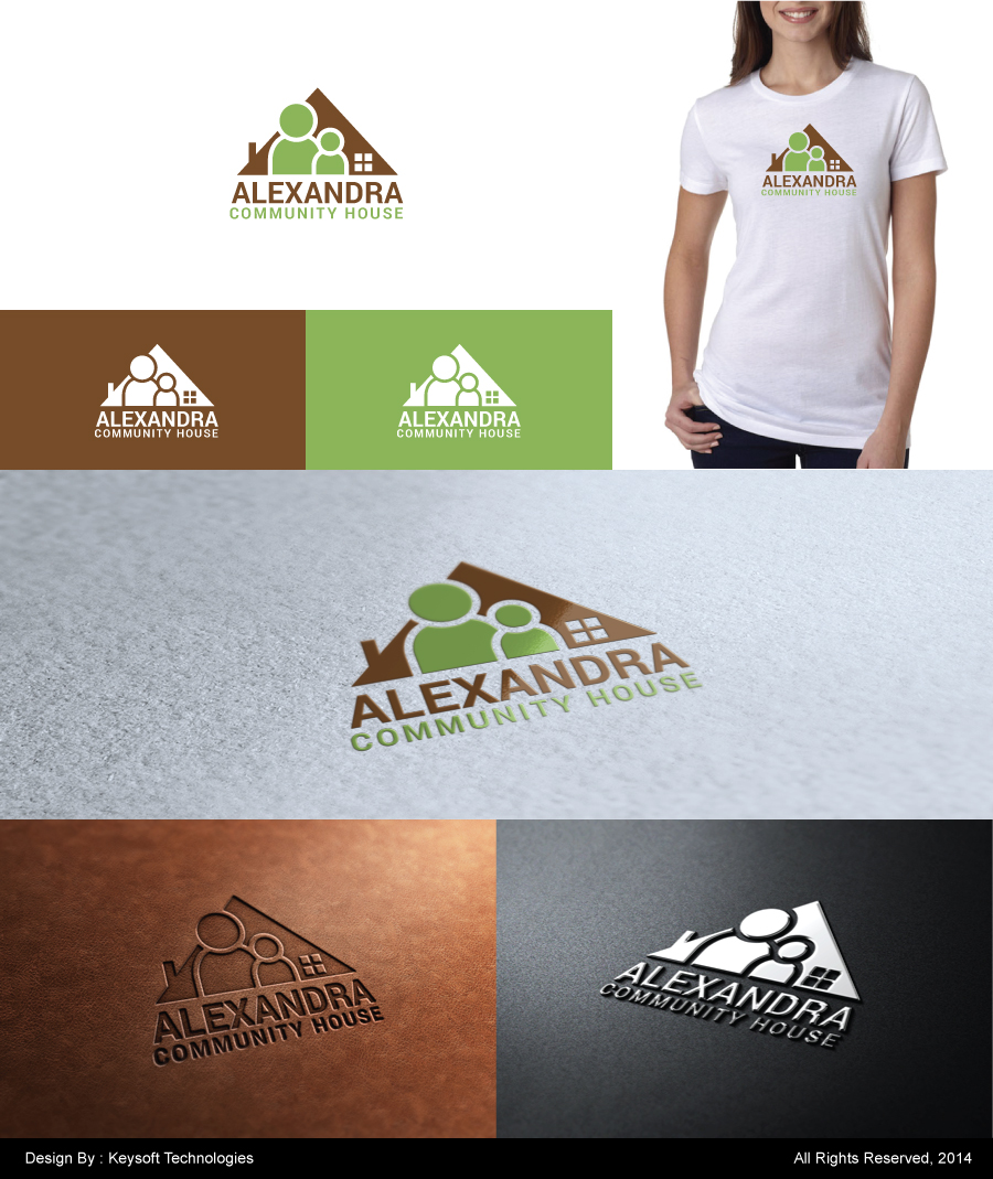 Logo Design by Keysoft for Alexandra Community House | Design #3771657