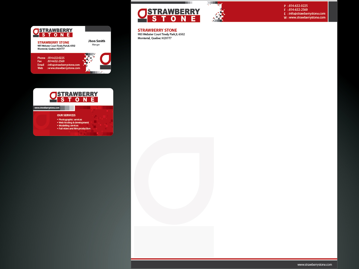 Stationery Design by mouallem zoheir for this project | Design #115253