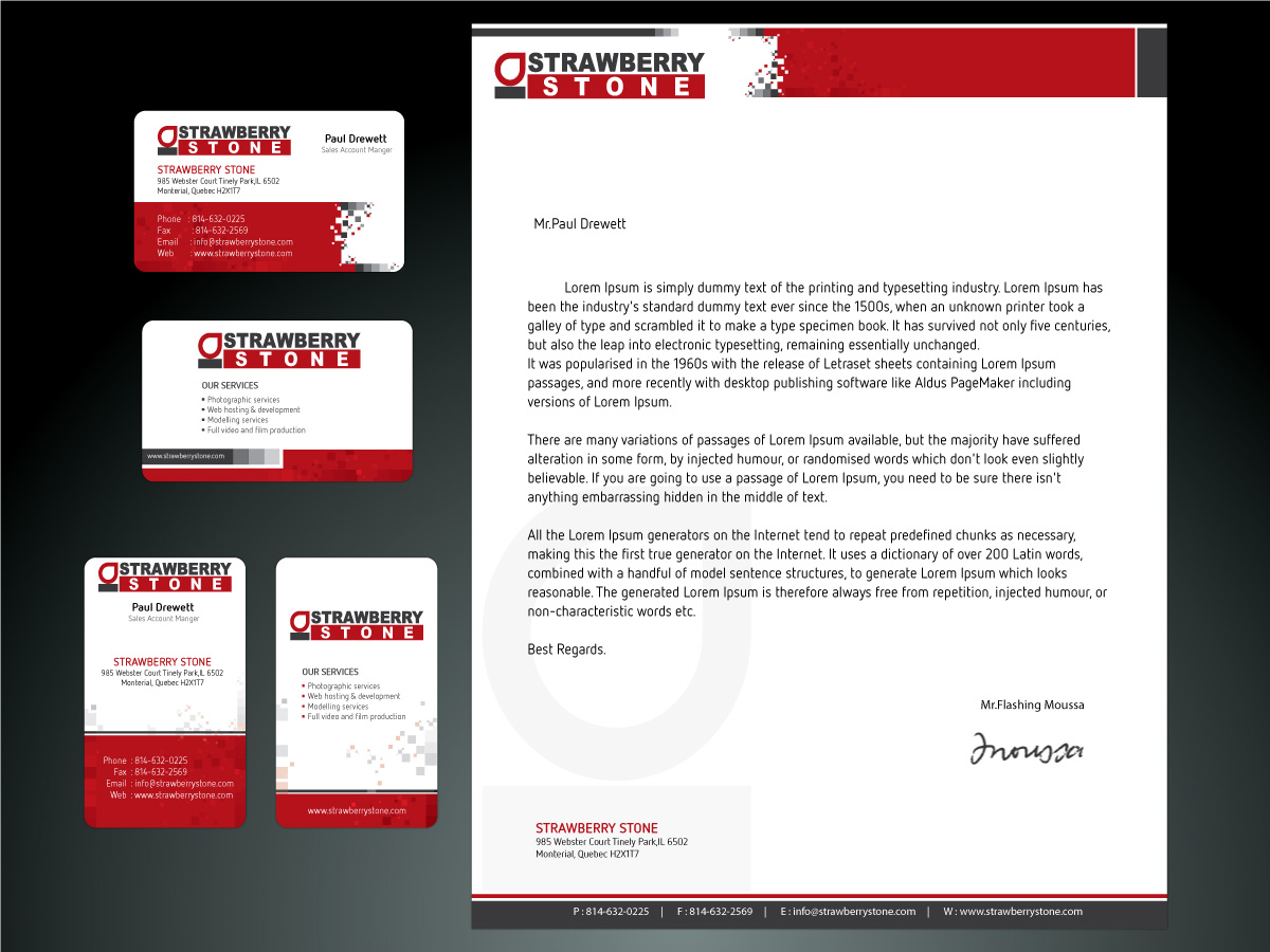 Design de Papeterie par mouallem zoheir pour ce projet | Design #117219