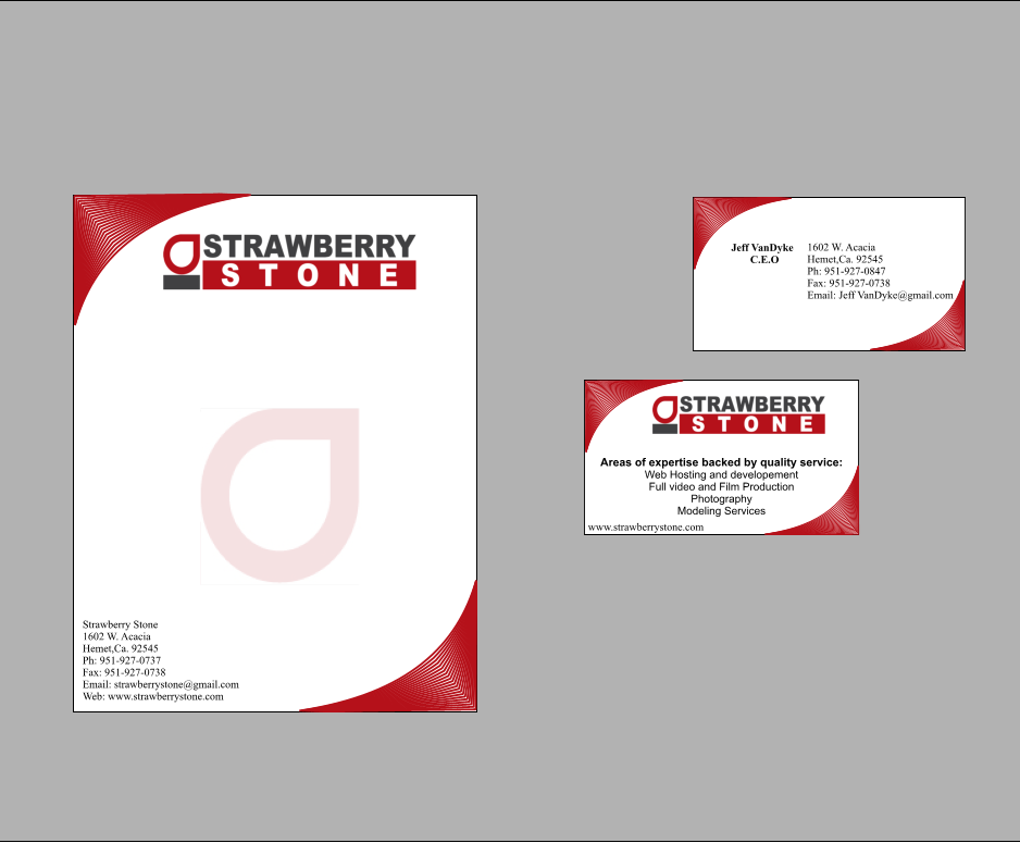 Stationery Design by lalen parks for this project | Design #115297