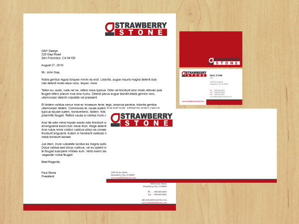 Stationery Design by elemts2103 for this project | Design #115697