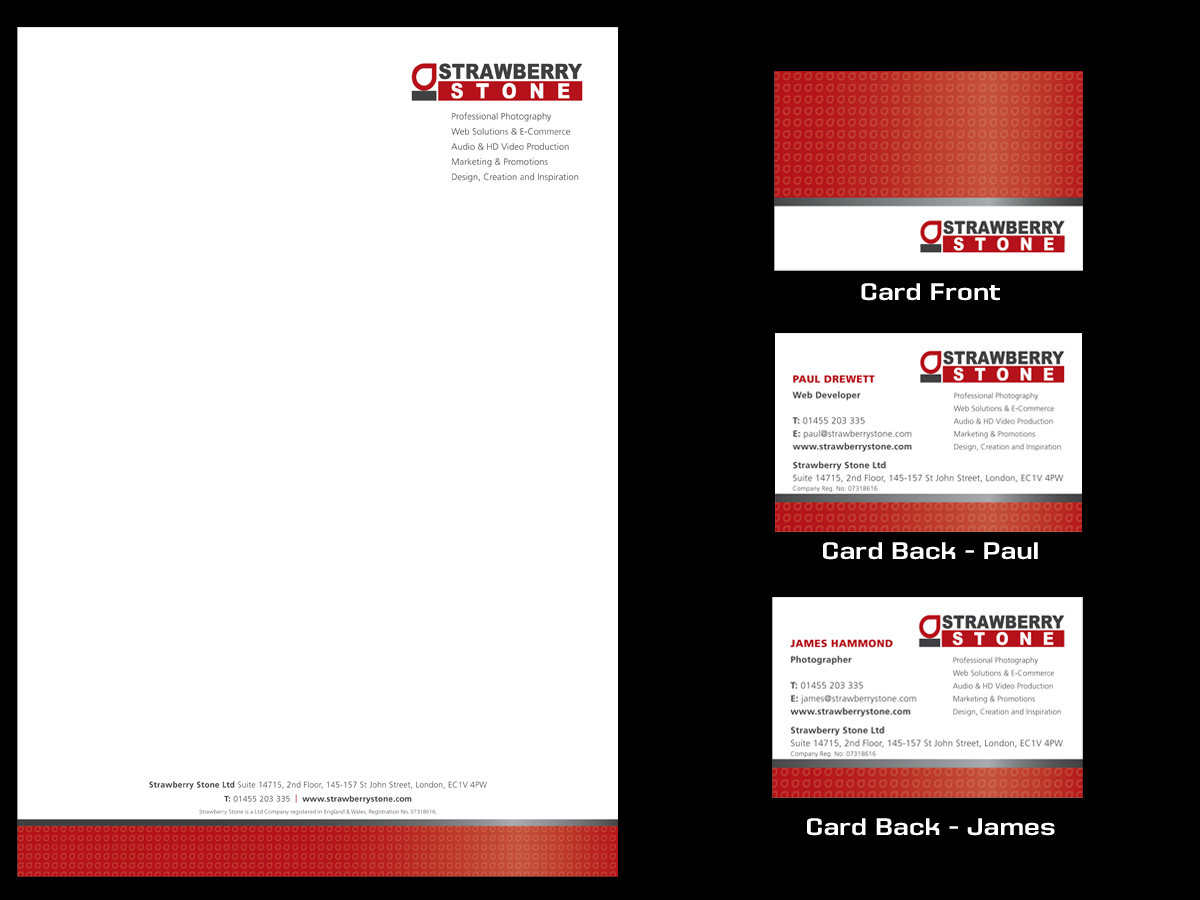 Stationery Design by Tony Walker Graphics Limited for this project | Design #118795