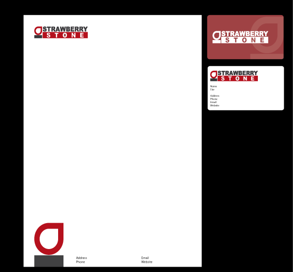 Stationery Design by Andrea for this project | Design #115520